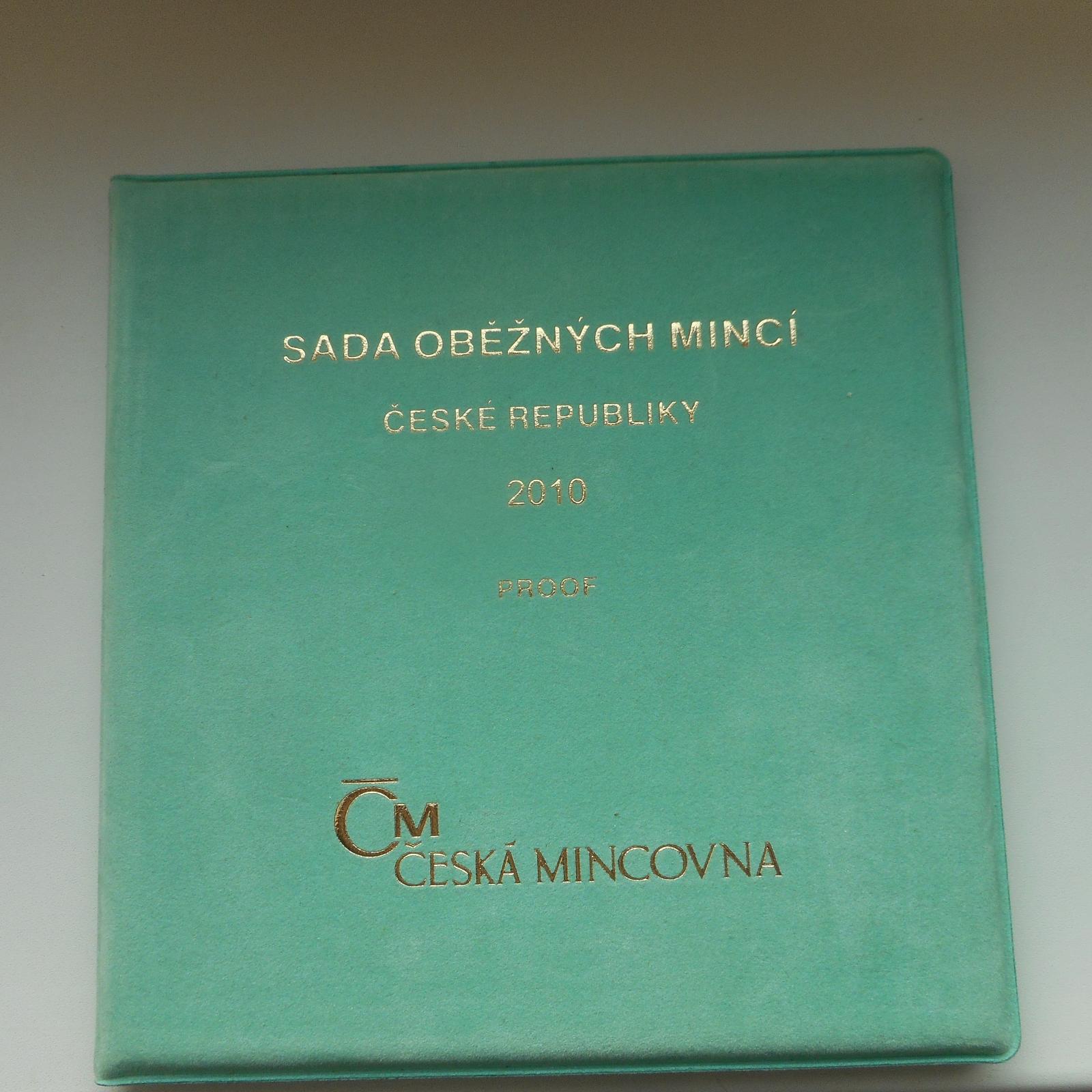 Sada obežných mincí Česká republika 2010 PROOF som prvý majiteľ - Numizmatika