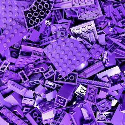 LEGO Mix Farba Fialová (Purple) 0,25 KG