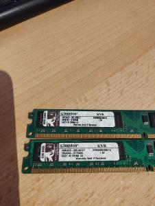 Kingstone 2x1gb DDR2 800