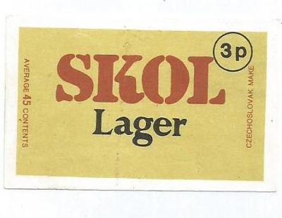 K.č. 5-K-2234 Skol Lager...-krabičková, dříve k.č. 2197.