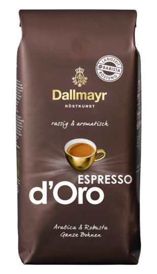 Dallmayr Espresso d´Oro zrnková káva 8 x 1 kg