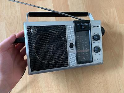 dobové tranzistorové rádio TRIASUN