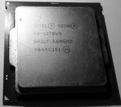 INTEL XEON E3-1270V5, 3.60 GHz, sc.1151, záruka