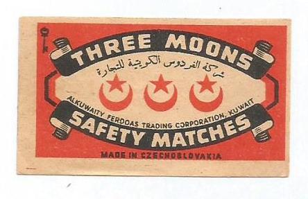 K.č. 5-K- 1202 Three Moons... - krabičková, dříve k.č. 1163.