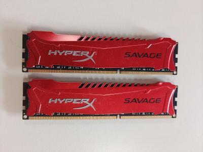 Paměti RAM DDR3 Kingston HYPER X SAVAGE 16GB (2X8GB) 1866MHz CL10