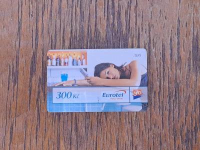 Telefonní karta EUROTEL GO 300 Kč