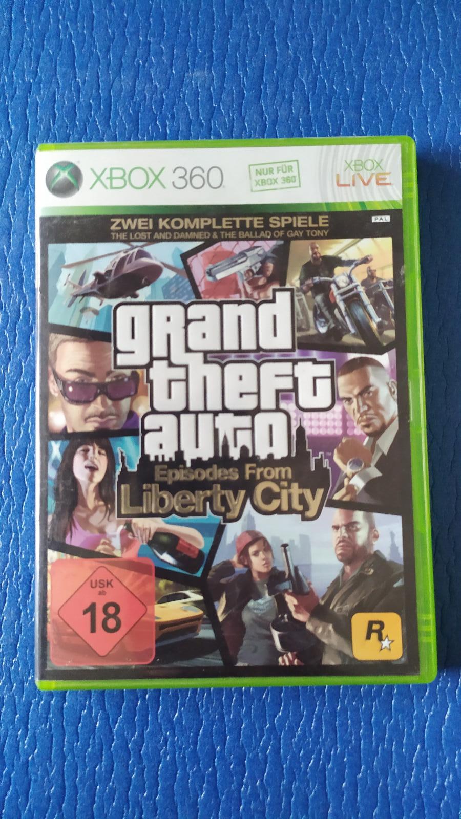 GTA Episodes From Liberty City XBOX 360 + mapa - Hry