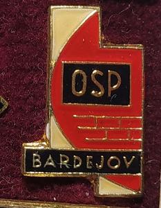 P192 Odznak stavebnictví - OSP Bardejov  -  1ks