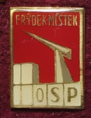 P192 Odznak stavebnictví - OSP Frýdek - Místek  -  1ks