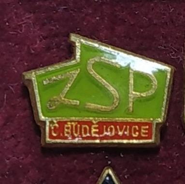 P192 Odznak stavebnictví - ZSP České Budějovice - 1ks