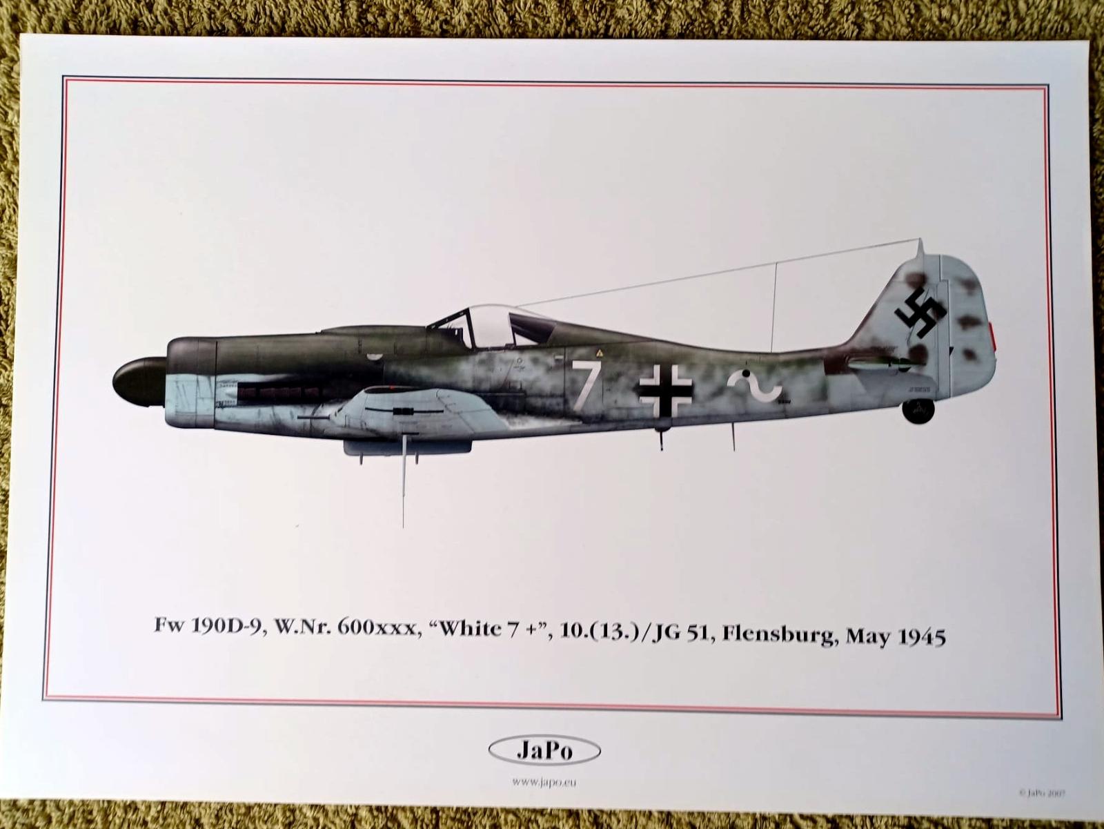 Focke Wulf Fw 190d Camouflage And Markings Part Ii Vyd Japo NovÁ Aukro