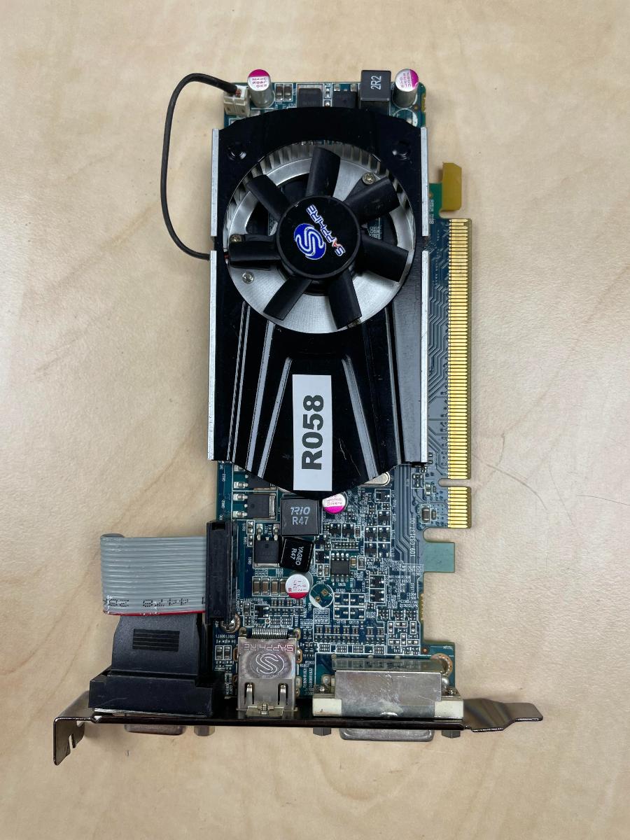 grafická karta SAPPHIRE HD6570 1G DDR3 PCI-E pre zberateľov RETRO HW - Počítače a hry