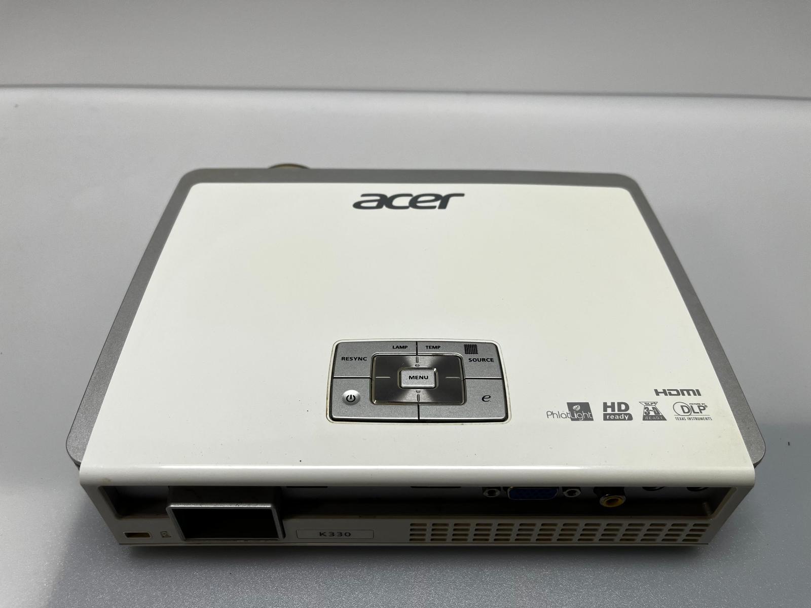 Acer K330 - TV, audio, video