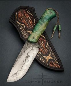 Lovecky nůž od Tomase Ruckera