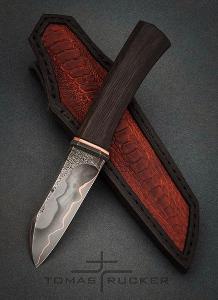 Lovecky nůž od Tomase Ruckera