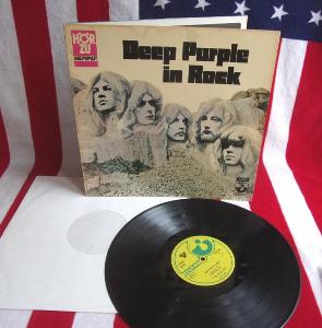 ⚠️ LP: DEEP PURPLE - IN ROCK, Harvest HörZu West Germany 1970
