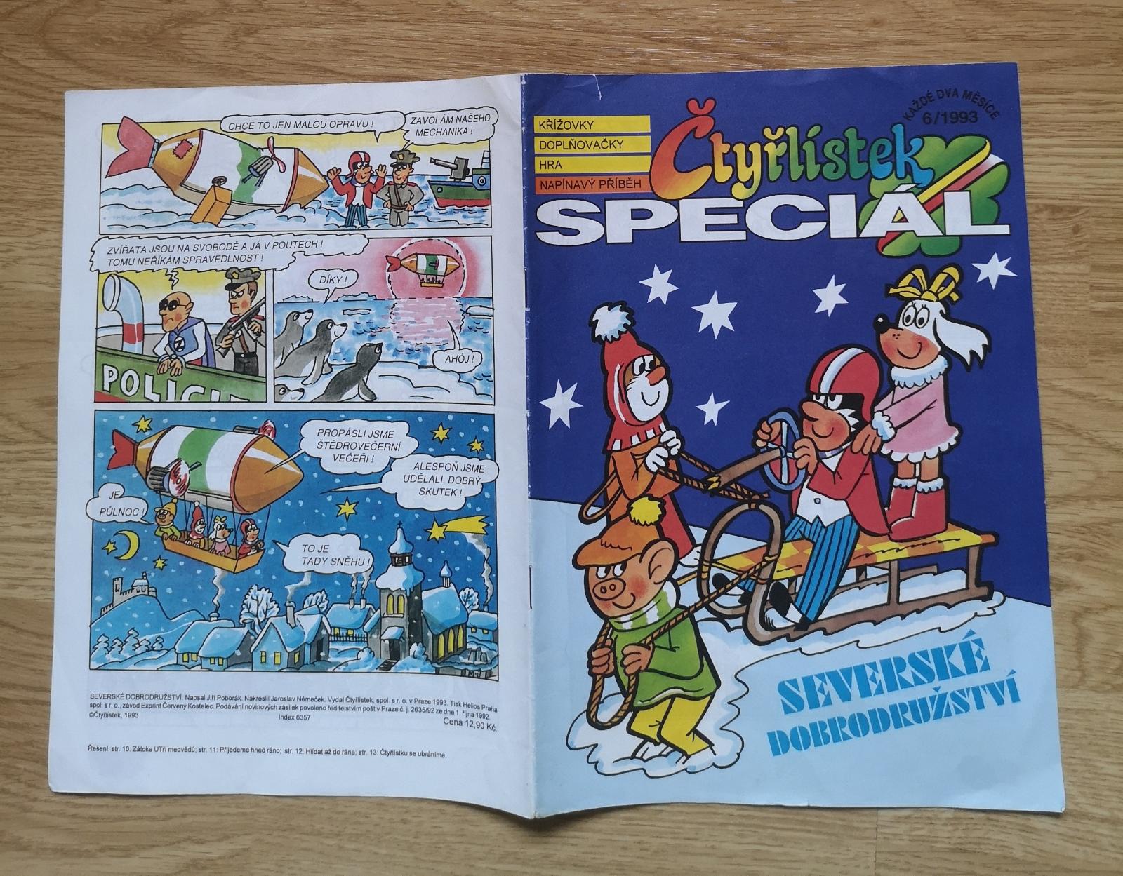 ČTYŘLÍSTEK speciál 6/1993 - Knihy a časopisy