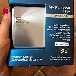 Externí Disk WD My Passport Ultra Metal Edition 2TB / USB 3.0 - Počítače a hry