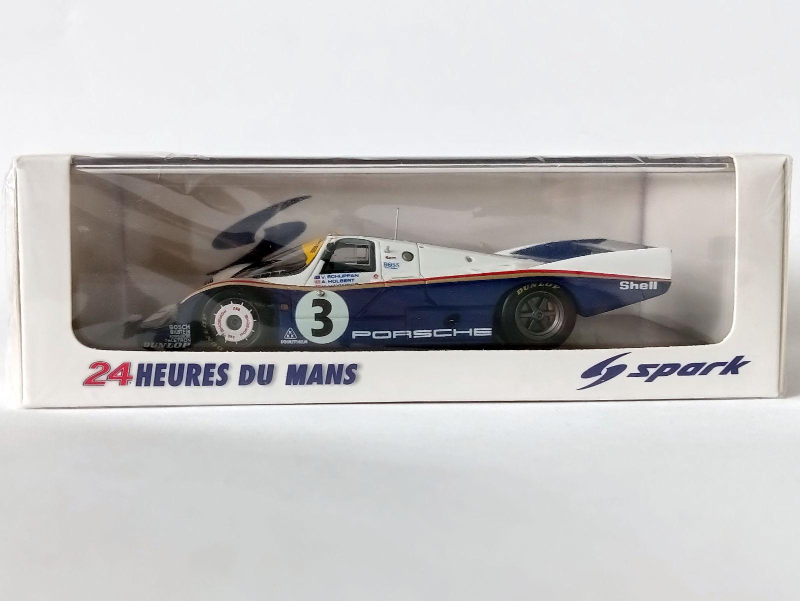 1:43 Spark 43LM83 Holbert/Haywood/Schuppan, Porsche 956, Winner LM