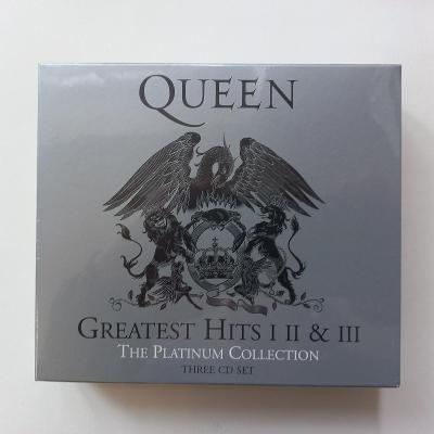 3CD Queen - Greatest Hits I II & III /2011/