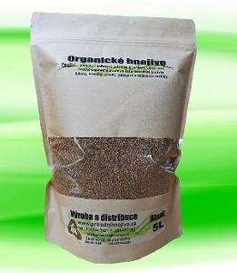 Přírodní organické hnojivo 5 Litrů - sypké suché hnojivo - ekohnojivo