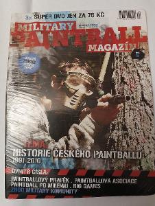 Military Paintball magazín 5 (Historie českého Paintballu) včetně DVD 