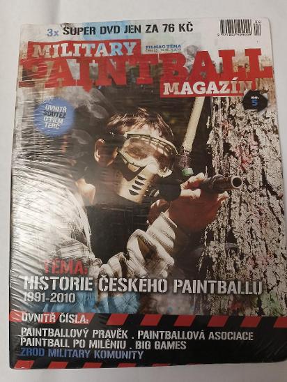 Military Paintball magazín 5 (Historie českého Paintballu) včetně DVD  - Střelba a myslivost