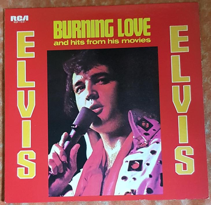 Elvis Presley ‎ Burning Love And Hits From His Movies Vol 2 1972 Aukro 