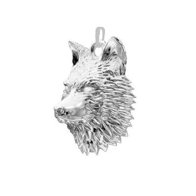 Stříbrný Ag 925/1000 přívěšek Vlk