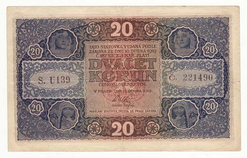 0,90 € 1919 - Bankovky