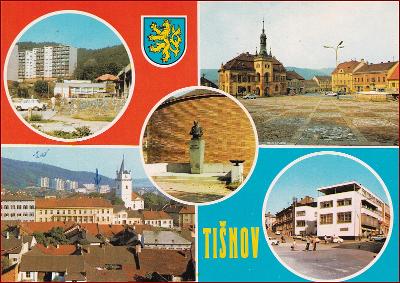 Tišnov * erb, heraldika, části města, okénková * Brno venkov * B560