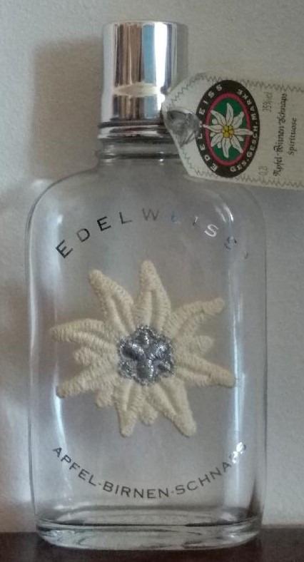 Láhev 0,2L EDELWEISS Apfel Birnen Schnaps | Aukro