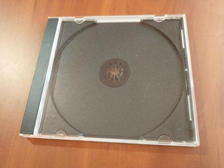 Obal na 1 ks CD plastový - tmavý vnitřek - 50 kusů sada - Příslušenství k hudbě a filmu