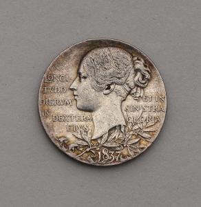 Stříbrná Medaile 1837-1897 - Victoria - Výroční!