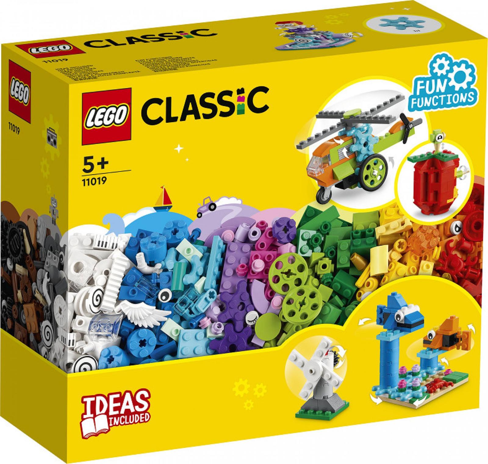 Nové LEGO Classic 11019 Kocky a funkcie - 500 dielikov - Hračky