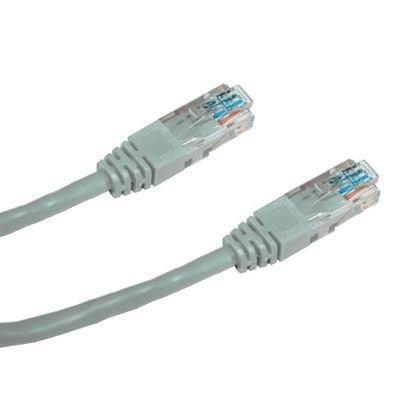 UTP Cat5E patch kabel 5m šedý - 7 kusů sada