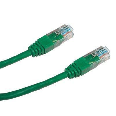 UTP Cat5E patch kabel 1m zelený - 15 kusů sada
