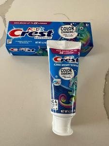 Crest kouzelná dětská zubní pasta (mění barvu) Dovoz USA