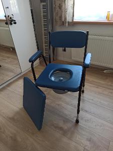 Přenosná záchodová židle, zdravotní pomůcky UNIZDRAV