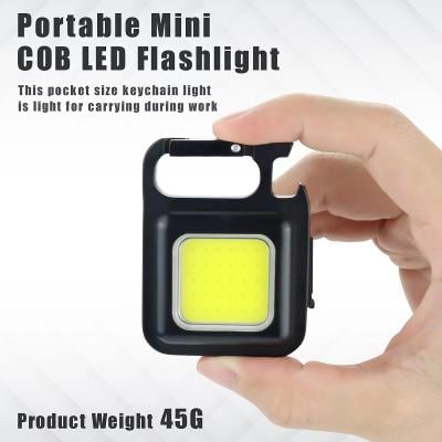 Mini LED světlo multifunkční, klíčenka, otvírák, extrémní světelnost