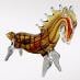 Sklenená figúrka koňa - Koník Kôň zo skla - Soška koňa zo skla - Zariadenia pre dom a záhradu