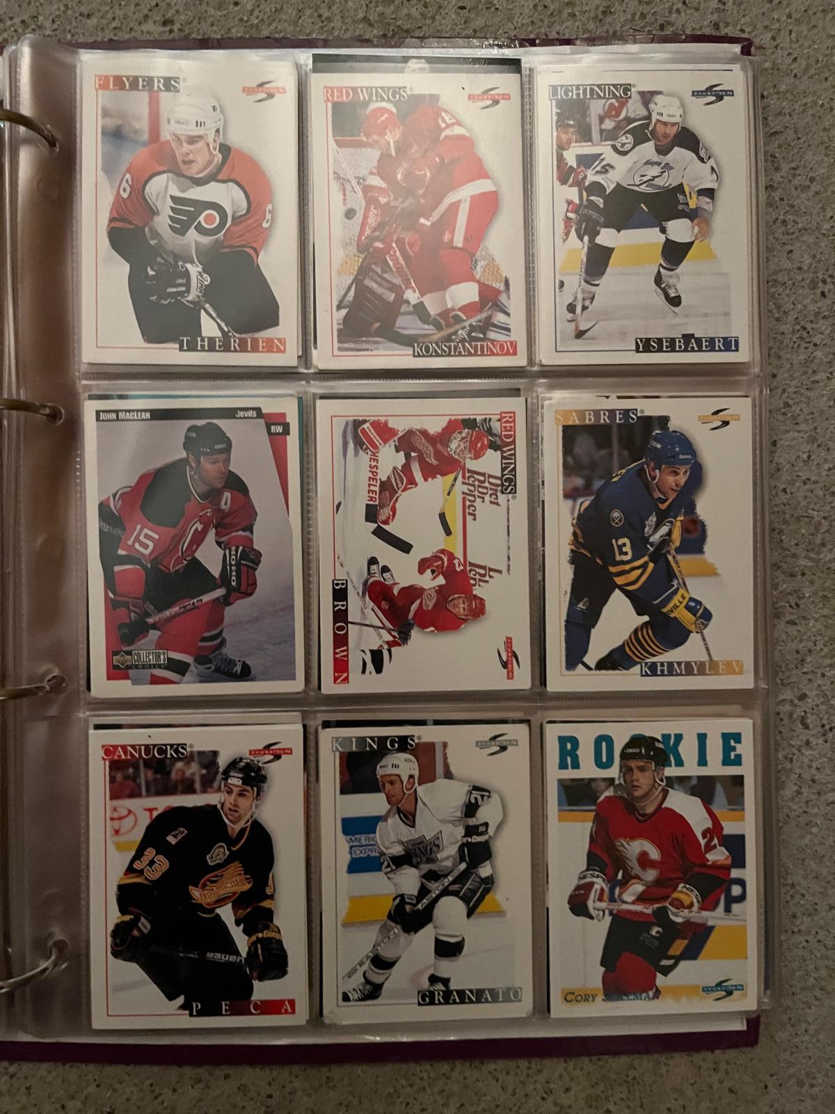 Staré hokejové kartičky - Hokejové karty