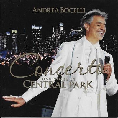 CD Andrea Bocelli – Concerto /One Night In Central Park/ (2015)- NOVÉ