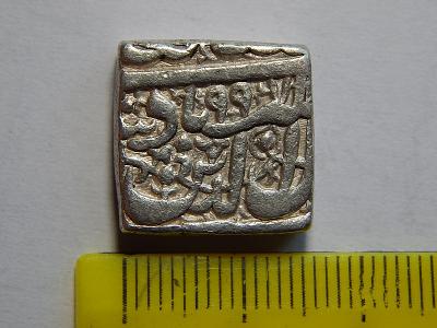 Indie Moguln Akbar Ahemdabad 1 Rupee 1586 Ag 11,31g 15mm XF č00134