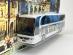 reklamní autobus Mercedes-Benz Travego + odznak VEB NDR 1:87 H0 (A-102 - Modely automobilov