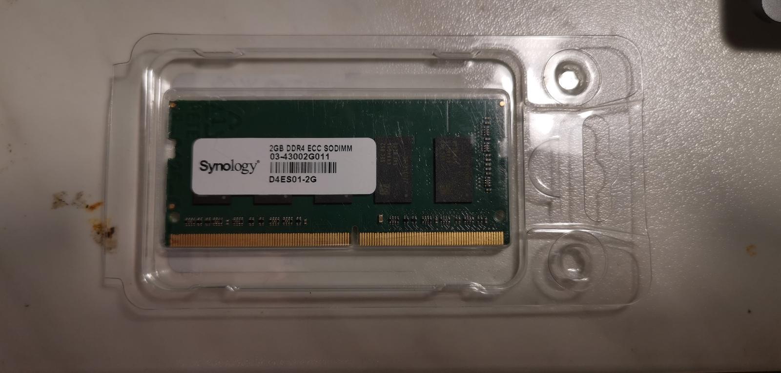 Synológia 2GB DDR4 ECC RAM - Počítače a hry