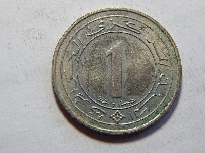 Alžírsko 1 Dinar 1987 XF č36395 
