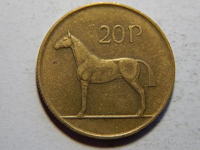 Irsko 20 Pence 1988 XF č22373
