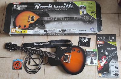hra Rocksmith a kytara (bundle) XBOX360