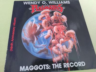 LP Wendy O Williams - Plasmatics - Maggots RARE EX